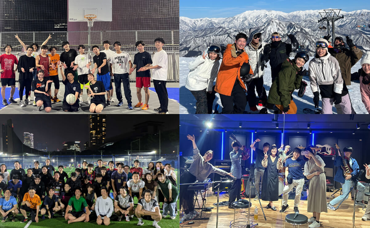 23の部活・同好会が活動中